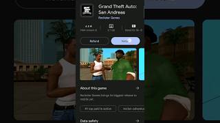 gta san andreas android downloading from play store in free🤑 #gtasanandreasmobile #youtubeshorts🏴‍☠️