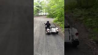 URAL RETRO ride to waterfalls and dirt roads