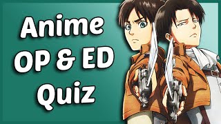 Anime Opening & Ending Quiz - 36 Songs [EASY]