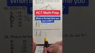 Math ACT practice examples 12 #math #actmath