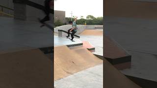 Switch frontside 360 Ollie #skateboarding #shorts