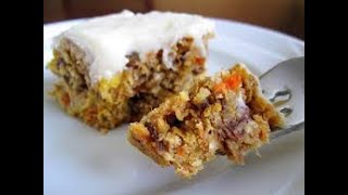 Carrot Cake Recipe/Delicious and moist