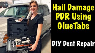 DIY PDR Glue Tab Hail Dent Repair - The Eastwood Way