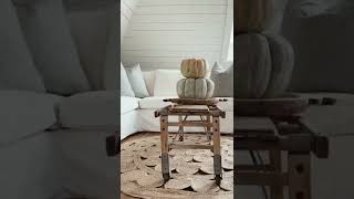 Easy Fall Coffee Table Decor