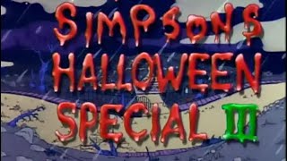 The Simpsons Treehouse of Horror III End Credits Music