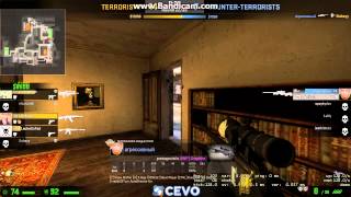 CSGO 1V5 ACE HUNTERS GOT HUNTED