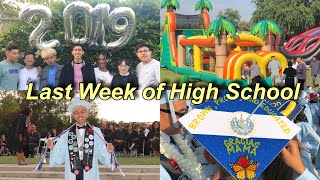 LAST WEEK OF HIGH SCHOOL VLOG! ACTIVITIES & GRADUATION 2019