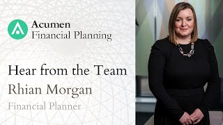 Hear from the team - Rhian Morgan, Financial Planner & Director of The Financial Planning Group