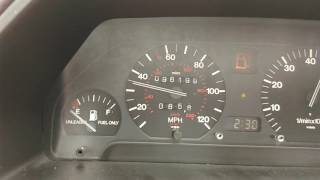 Audi 5000, 115PS, Year 1986, acceleration 0-100 km / h, sound, automatic transmission