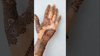 #shorts beautiful front hand mehndi design 2024