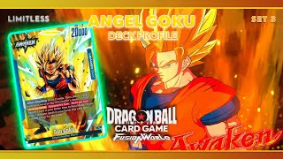 Blue Angel Goku Deck Profile! | Dragonball Super Fusion World Card Game Online Set 3