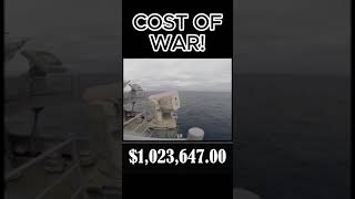 COST OF WAR IN REAL TIME #military #bullet #navy