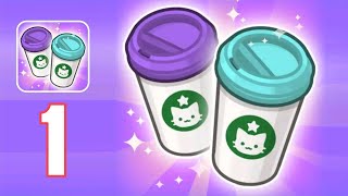 Merge Meow Cafe: Coffee Cat ~ Gameplay 1 ~ Tutorial