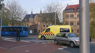 *WAIL* A1 Otaris Ambulance 02-111 Leeuwarden naar melding in Leeuwarden