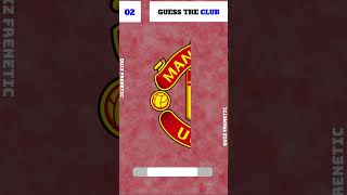 GUESS THE CLUB BY PIECE OF LOGO 🏆🏅🌟⚽#football #quizzers #worldfootballquiz #shorts #tiktok