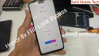 Honor 8X (JSN-L22) FRP Bypass Android 10 Latest Update Without PC