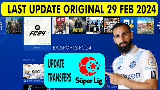 PS4 EA Sport FC 24 Last Update Server EA 29 February 2024