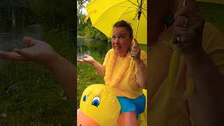 please 🥺 don't Rain #shorts #dance  #nature  #duck #Rain