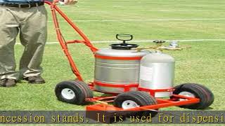 Football Soccer Field Paint Lining Machine Trueline Striper CO2 Powered Standard Pressure