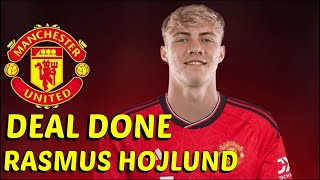 HOJLUND Deal Done MAN UNITED Announcement SO CLOSE Man Utd Transfer News