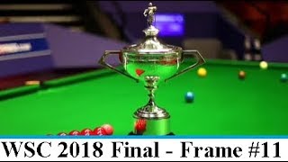 John Higgins vs Mark Williams | FRAME 11| World Snooker Championship 2018 Final