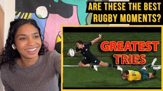 Watching the Greatest RUGBY tries of all time | reaction