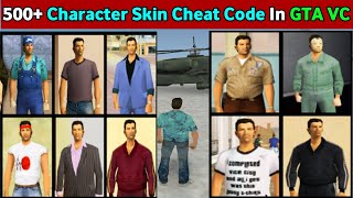 GTA Vice City All Character Skin Cheat Code | GTA Vice City Cheat Codes ( New 2022 ) | GTA Vice City