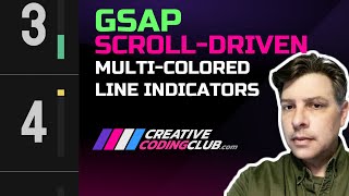 ScrollTrigger: Multi-Colored Line Indicators from Vega Webflow