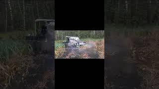 УАЗ  рубится по болоту!!! #уаз #uaz #4x4 #offroad #бездорожье #4wd #оффроад #shorts