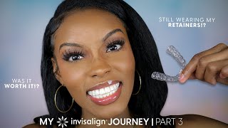 my invisalign journey | PART 3: Finished? Still Wearing Retainers?