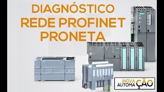 PRONETA Software Diagnostico e Teste Rede Profinet PLC / CLP Siemens Tia Portal