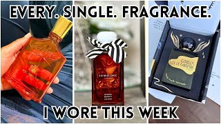 Rediscovering Fragrances & Trying New Fragrances | What I Wore This Week