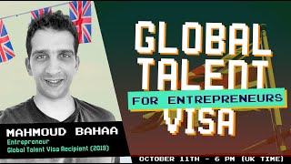 UK Global Talent Visa for Entrepreneurs | Interview with Mahmoud Bahaa (ex-Amazon)