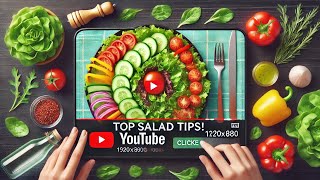 چند نمونه تزیین سالاد فصل شیک🥗🥗  Some examples of stylish salad decoration