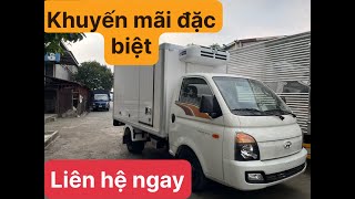 GIỚI THIỆU XE HUYNDAI 1 TẤN 4 ĐÔNG LẠNH - POSTER H150 THÙNG ĐÔNG LẠNH DÀI 3 MÉT 2 - LH:0908.632.781