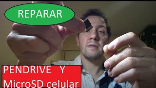 Arreglar PenDrive o MicroSD extraible de celular con ERROR de FORMATO