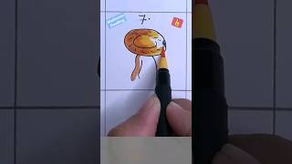 How to Draw Mushroom #shorts #short #shortsvideo #trending #viral #viralvideo #mushroom #doodle #art