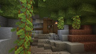 Minecraft Bedrock Edition Lush Cave House Longplay