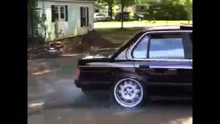 E30 burnout! 2.7l stroked  2,93 LSD