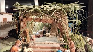 Grande Presepe artistico della Parrocchia di Oste - Natale 2019