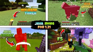 🤯I Converted MCPE In Java Edition In Minecraft (1.21+)🔥|| Java Mods For Minecraft PE