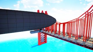 Zeppelin Airship Collision With Bridge - Teardown