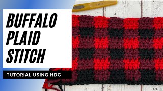 How to Crochet Buffalo Plaid