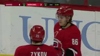 Teuvo Teräväinen rips a wrister past Kuemper