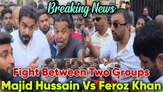 Full Video : AIMIM VS Congress In Nampally | Feroz Khan VS Majid Hussain Face To Face. Hyderabad