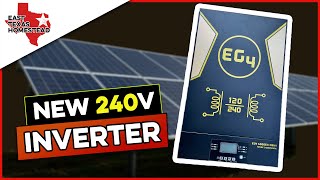 NEW EG4 6kW 6000EX-48HV Split Phase Off-Grid Inverter!