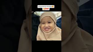 Khalisa ekspresinya Lucu banget 😁 #shorts #shortvideo #lucu #kartikaputriofficial #anaklucu