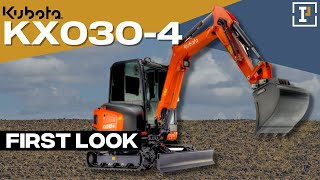 FIRST LOOK: Kubota Launches KX030-4 Excavator