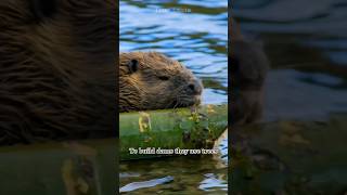 Beavers dams| Nature's Engineers from rodent group #shorts #beavers