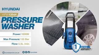 Unleash the Hyundai 135 Bar Pressure Washer for Superior Cleaning!